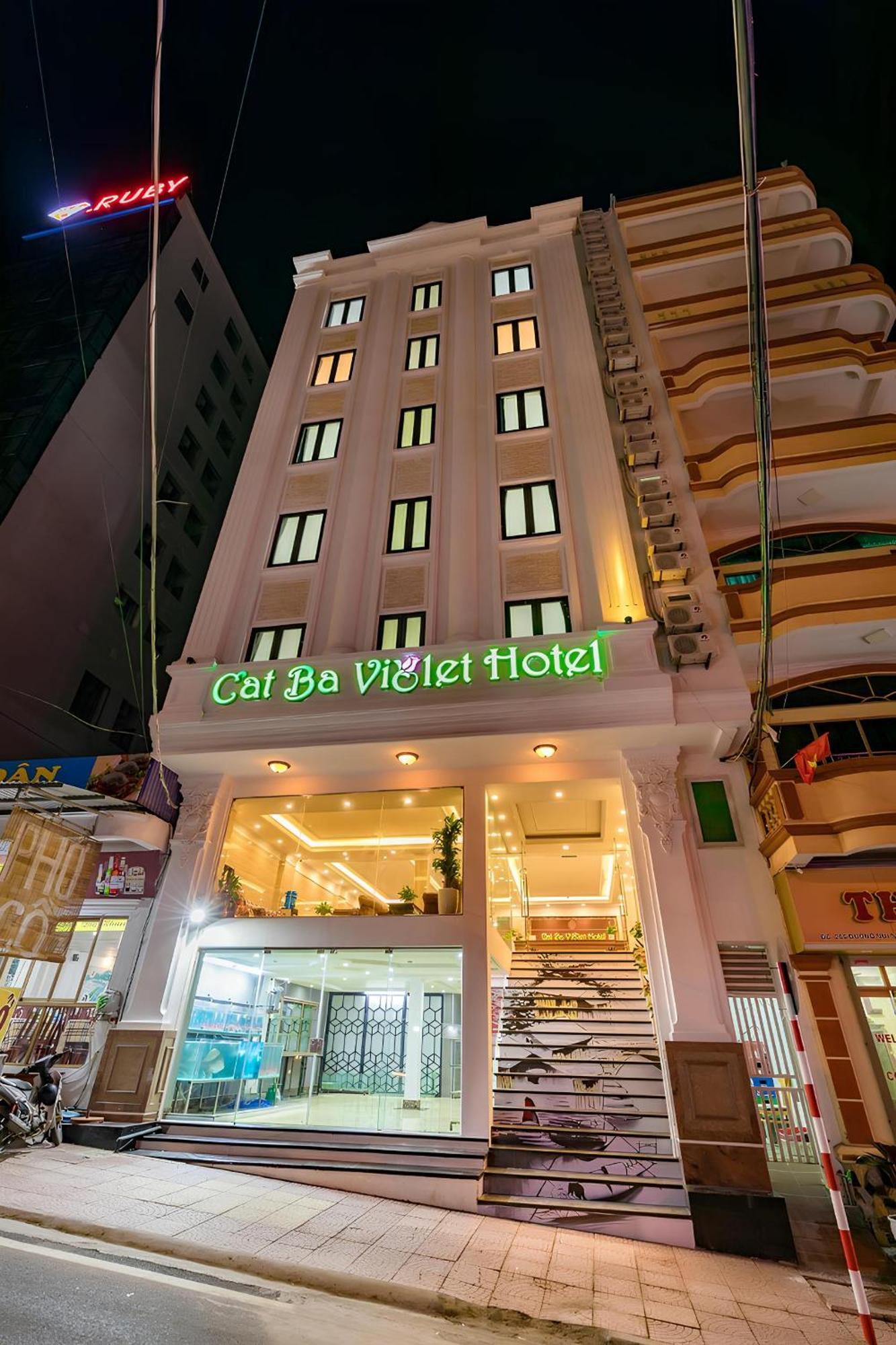 Cat Ba Violet Hotel Chan Chau Dış mekan fotoğraf